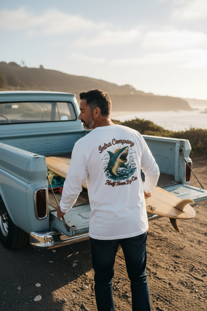 INTRA Great White Long Sleeve Tee