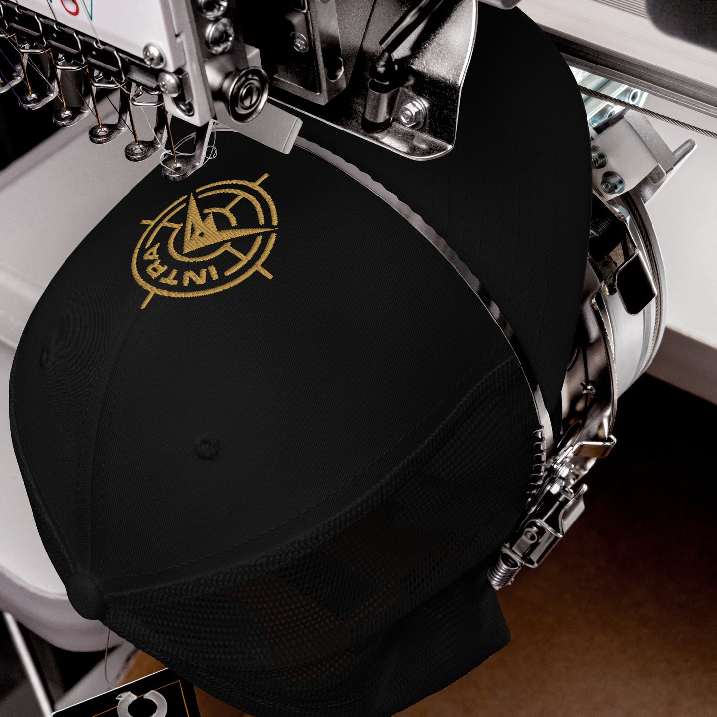 INTRA Founders Hat – Minimalist Casual Cap with Gold Logo