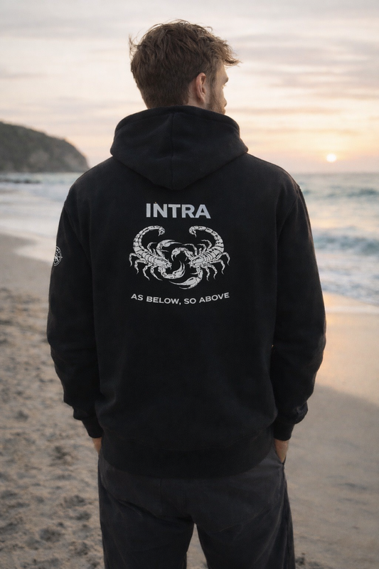 INTRA Dark Duality Unisex Hoodie