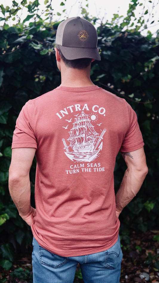 INTRA Clipper Tee (white icon)