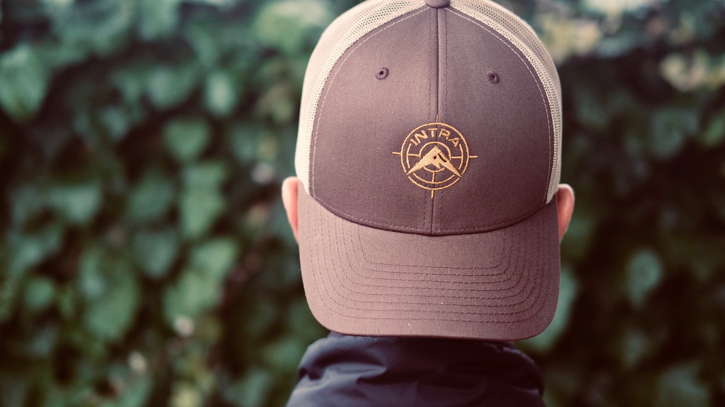 INTRA Founders Hat – Minimalist Casual Cap with Gold Logo