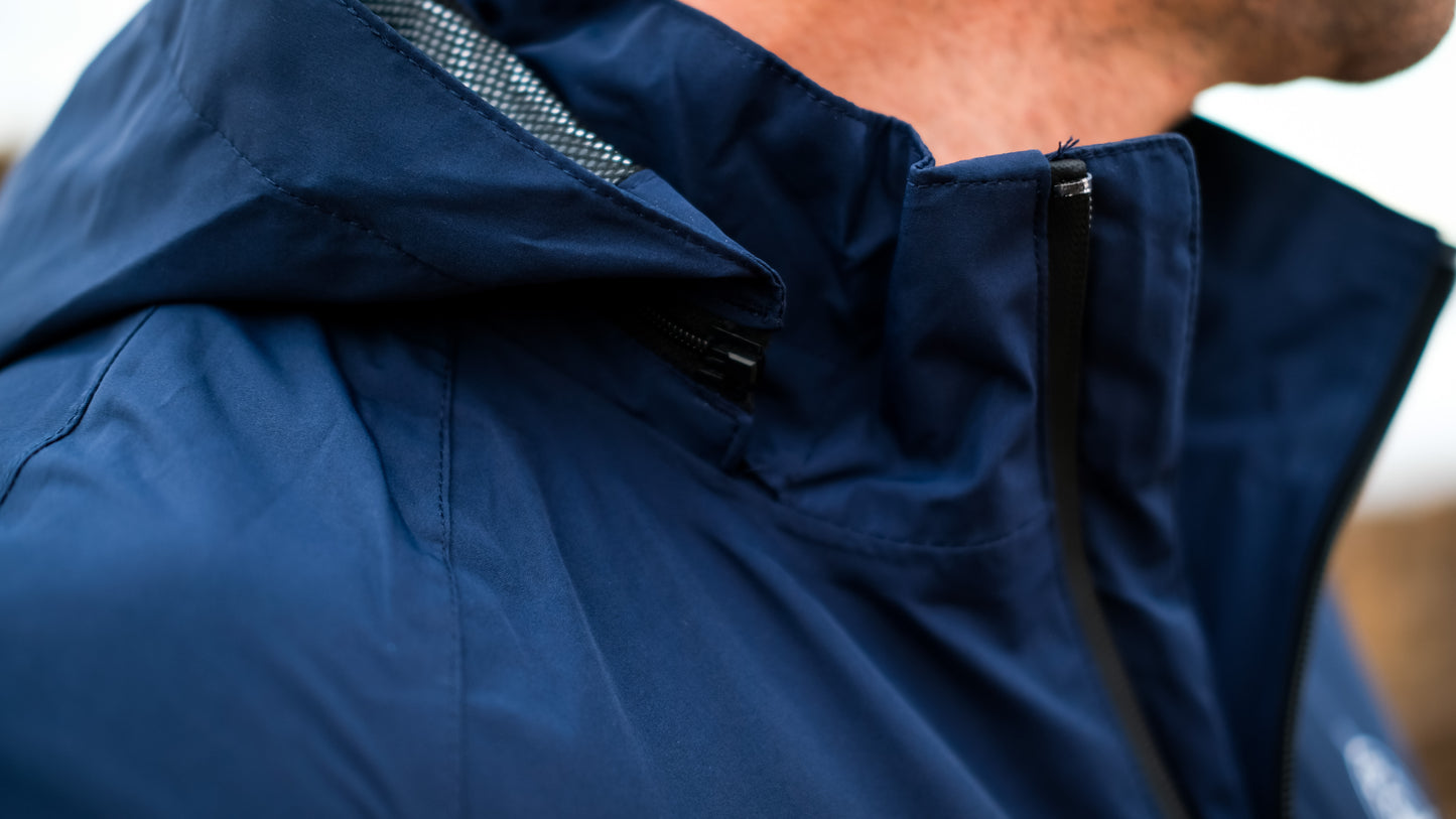 INTRA Mens Rain Delay Jacket (Blue)